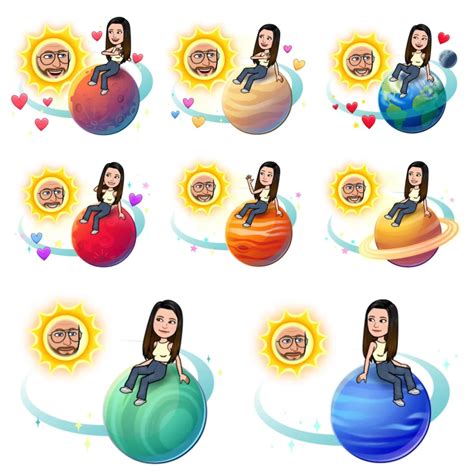 snap bsf emojis planets|Snapchat Solar System Order 